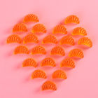الصين طلاء زيت على شكل حلوى صمغية ، نكهة برتقال صمغية قابلة للمضغ الشركة